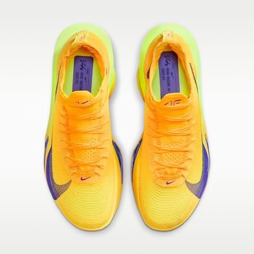 Nike Alphafly 3 Men's Road Racing Shoes (Laser Orange/Citron Pulse/Volt Ice/Indigo Burst) Size 6.5