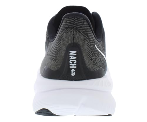 HOKA ONE ONE Mach 6 Womens Shoes Size 8, Color: Black/White