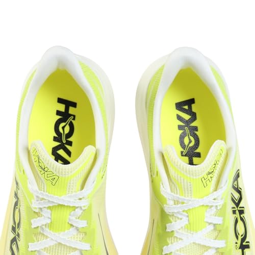 Hoka Unisex Rocket X 3 Sunlight/Neon Hoka Citrus Men's 10.5, Women's 11.5 Medium - alternate view 8