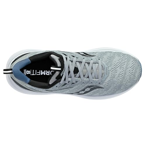 Saucony Men's Echelon 9 Sneaker, Fossil Murk, 11