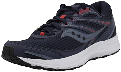 Saucony Men's Cohesion 13 Shoe Navy/Red