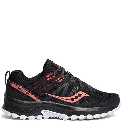 Saucony Women's Excursion TR14 Black/Coral Running Shoe 8 W US