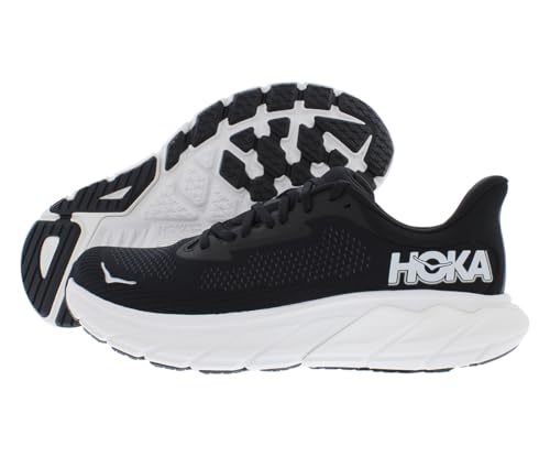 HOKA Arahi 7 Mens Shoes Size 8.5, Color: Black/White