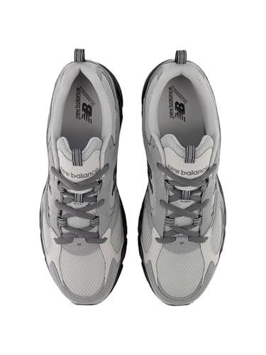 New Balance Men's 408 V1 Sneaker, Grey, 12
