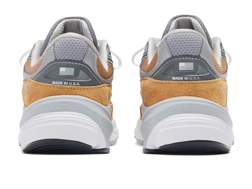 New Balance Unisex Made in USA 990 V6 Sneaker,Workwear/Grey,Men 7.5 / Women 9