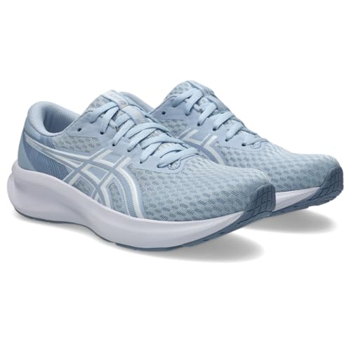 ASICS Women's Patriot 14 Running Shoes, 8.5, Solid AIR/White