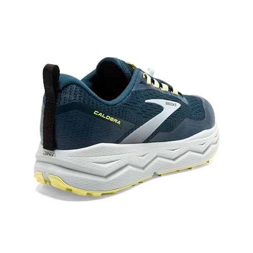 Brooks Women's Caldera 5 Trail Running Shoe - Pond/Black/Charlock - 5.5 Medium