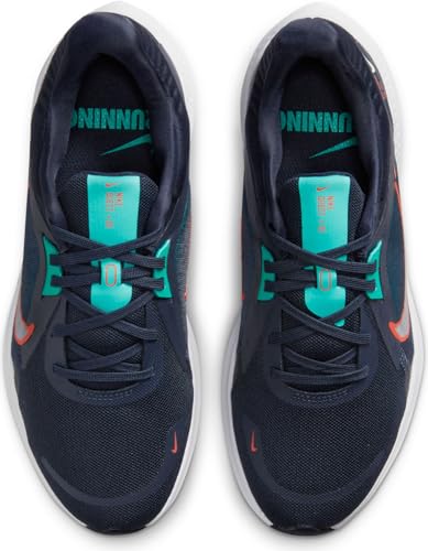 Nike WMNS Quest 5, Low Women, Obsidian White Clear Jade Spicy Red, 6.5 AU