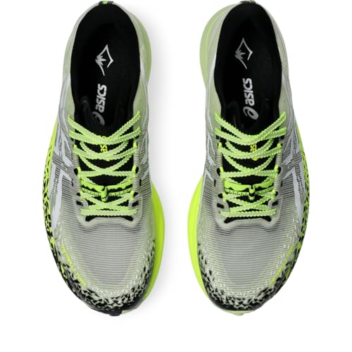 ASICS Unisex METAFUJI Trail Running Shoes, 10.5M / 12W, Cool Matcha/Black