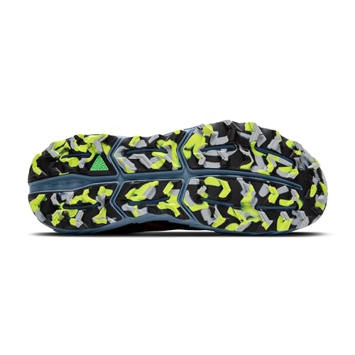 Brooks Men’s Cascadia 18 Mountain Trail Running Shoe - Citadel/Ebony/Lime - 9.5 Medium - alternate view 6