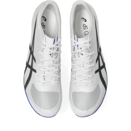 ASICS Unisex METASPEED SP 2 Track & Field Shoes, 9M / 10.5W, White/Cobalt Burst
