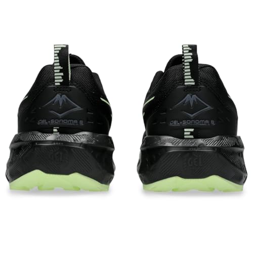 ASICS Men's Gel-Sonoma 8 Running Shoes, 14, Black/Illuminate Yellow