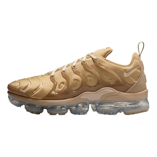 Nike Air Vapormax Plus Men's Shoes (IB4008-297, Parachute Beige/Black/White/Desert Khaki) Size 9