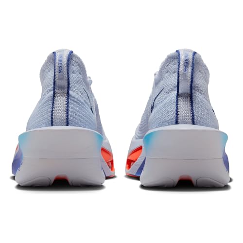 Nike Alphafly 3 Men's Road Racing Shoes (FD8311-001, Football Grey/Ghost/Persian Violet/Blue Void) Size 8