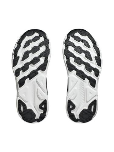 HOKA ONE ONE Clifton 9 Womens Shoes Size 8, Color: Black/White - alternate view 8