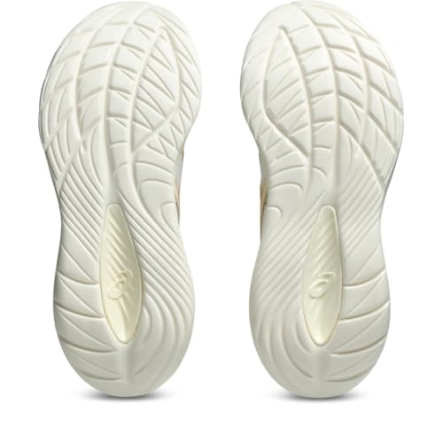 ASICS Men's Gel-Cumulus 27 Running Shoe, 14, White/Fawn