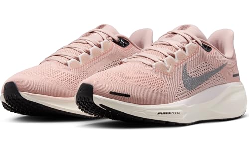 Nike Women's Women's Air Zoom Pegasus 41Running Shoe, Pink Oxford Anthracite Light S, 8.5 US