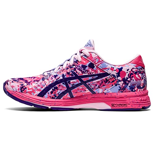 ASICS Women's Noosa Tri 11 Running Shoes, 7.5, Pink Cameo/Gentry Purple
