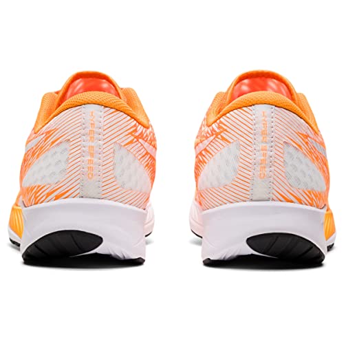 ASICS Women's Hyper Speed Running Shoes, 5, Orange POP/White