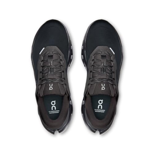 [ON] Cloudrunner 3 Waterproof Men's Running Shoes (Coudrunner 3 Waterproof/Daily Running/Cushion/Waterproof), Black | Black, 28.5 cm