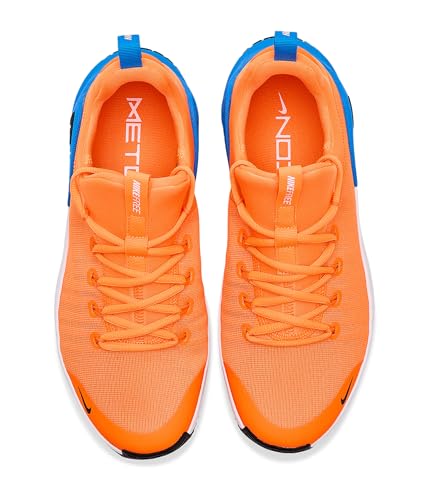 Nike Mens Free Metcon 6, Total Orange/White/Photo Blue/Black 10.5 Medium