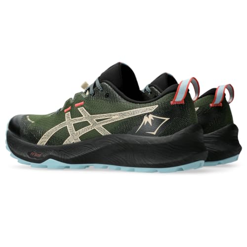 ASICS Men's Gel-Trabuco 12 Running Shoes, 7, SMOG Green/Feather Grey