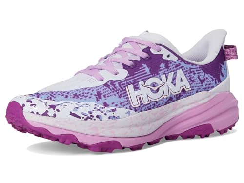 Hoka, Women, Speedgoat 6 (Big Kid), Lupine, 7, Medium