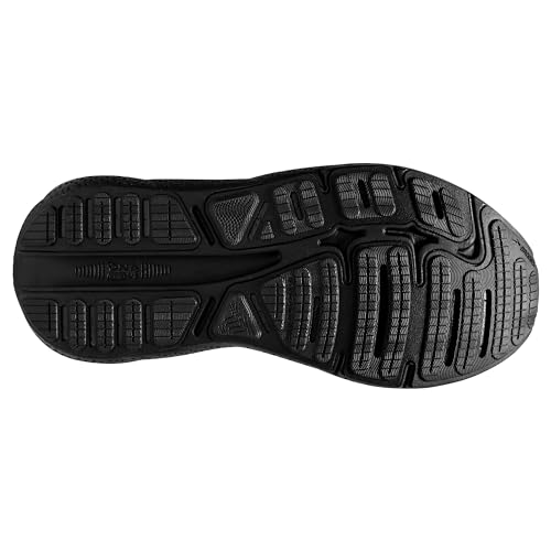Brooks Men’s Ghost Max Cushion Neutral Running & Walking Shoe - Black/Black/Ebony - 8 Medium