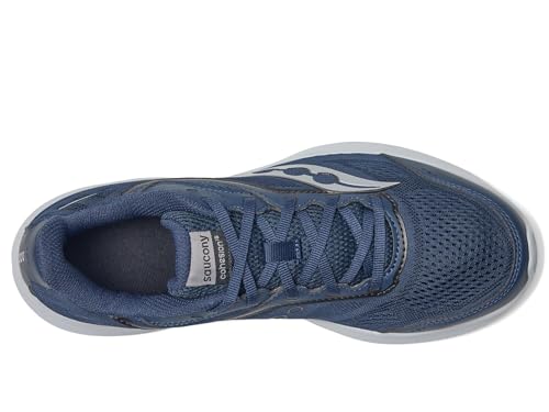 Saucony Men's Cohesion 18 Sneaker, Navy/Cloud, 10
