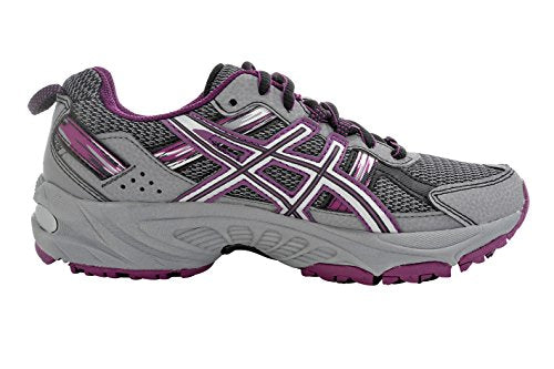 ASICS Women's Gel-Venture 5 Frost Gray/Gray/Silver/Magenta Running Shoe 9 M US