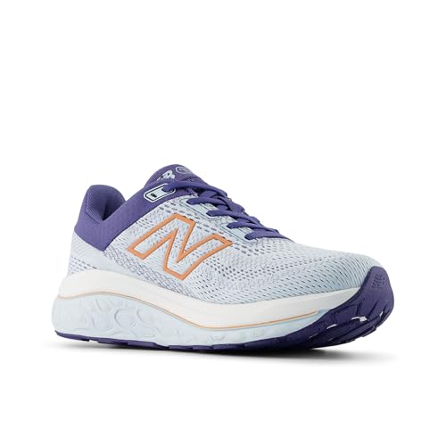 New Balance Women's Fresh Foam X 860 V14 Running Shoe, Frosted Glass/Dream State/Peach Nectar, 7 M