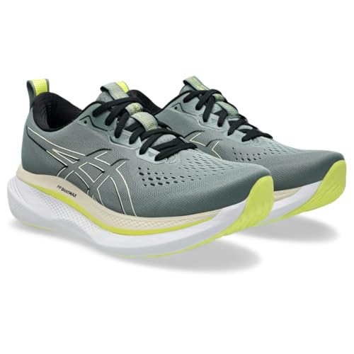 ASICS Men's GLIDERIDE MAX Running Shoes, 11, Monument Blue/Vanilla