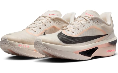 Nike Zoom Fly 6 Men's Road Running Shoe FN8454, Pale Ivory Black Crimson Tint Sail, 12 US
