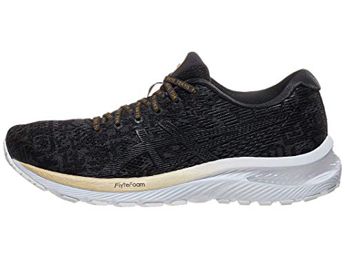 ASICS Women's Gel-Cumulus 22 Running Shoes, 10, Black/Graphite Grey