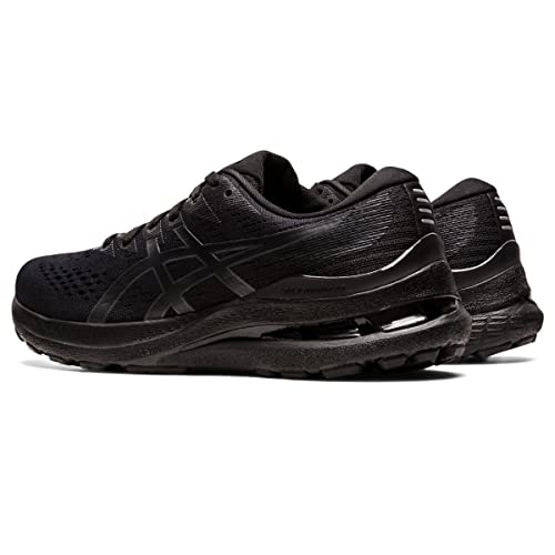 ASICS Men's Gel-Kayano 28 Running Shoes, 8, Black/Graphite Grey