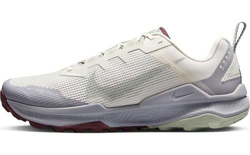 Nike Wildhorse 8 Men's Trail Running Shoes (DR2686-007, Phantom/Infinite Gold/Burgundy Crush/Jade Horizon) Size 12. - product image