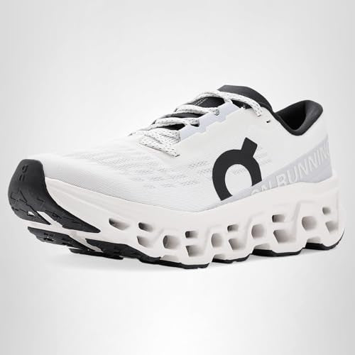 On Women's Cloudmonster 3 Sneaker, White/White, 9
