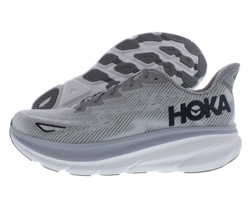 HOKA Clifton 9 Mens Shoes Size 13, Color: Harbor Mist/Black