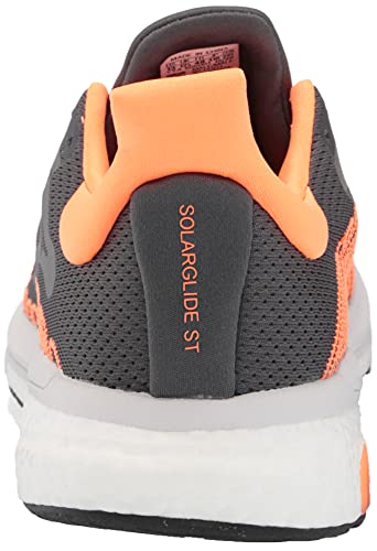 adidas,Mens,Solar Glide ST,Grey/Black/Screaming Orange,10