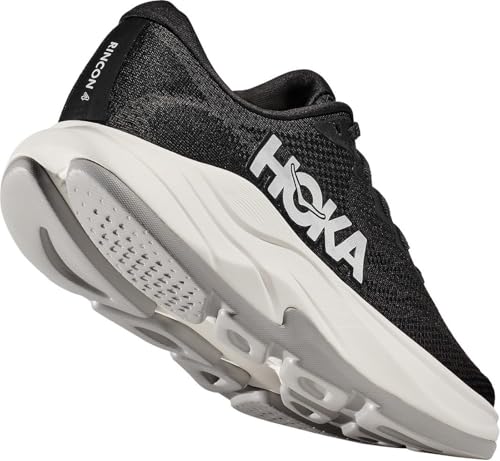 Hoka Women's Rincon 4 Black/White 7.5 Medium - alternate view 4