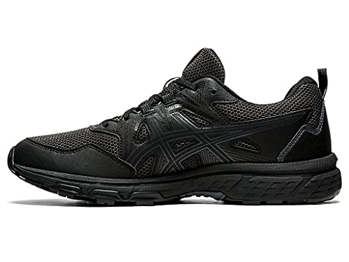 ASICS Men's Gel-Venture 8 Running Shoes, 8, Black/Black