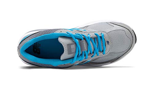 New Balance Women's Made in US 1540 V3 Running Shoe, Silver/Polaris, 6 M US