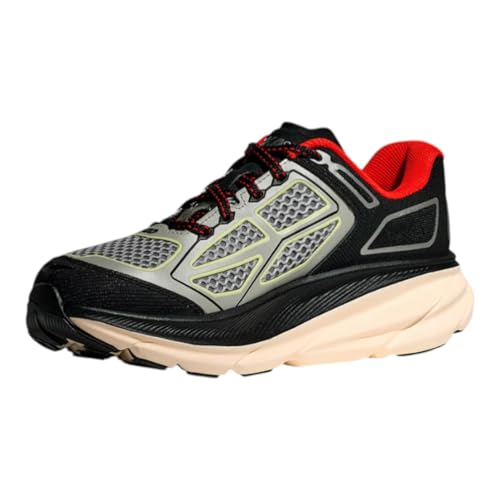 HOKA Unisex Adult Clifton One9 Lifestyle Shoes (Habanero/Black, US Footwear Size System, Adult, Men, Numeric, Mediu - alternate view 2