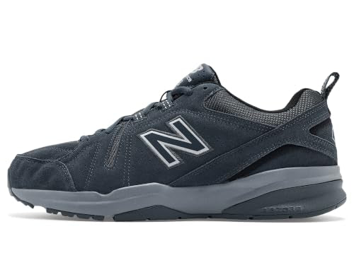 New Balance Men's 608 V5 Casual Comfort Cross Trainer, Orca/Gunmetal/Orca, 9.5 W