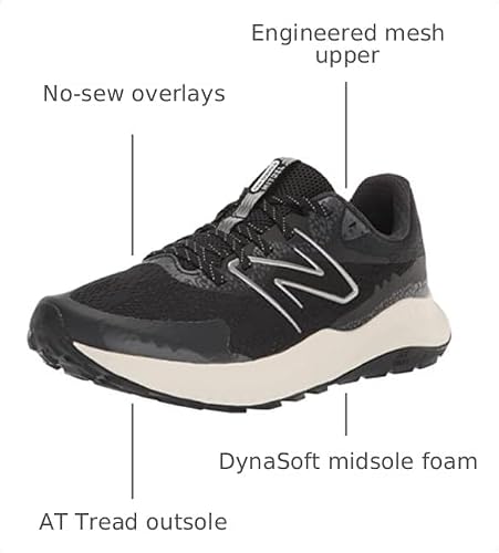 Women's New Balance Dynasoft Nitrel v5 Black/White 9 alternate view 3