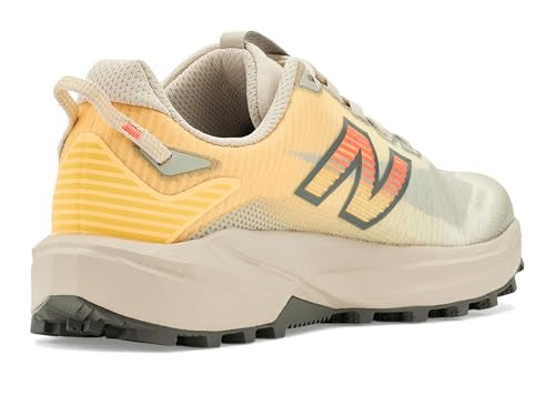 New Balance Womens FuelCell Rebel Trail White Peach/Timberwolf 8.5 B - Medium