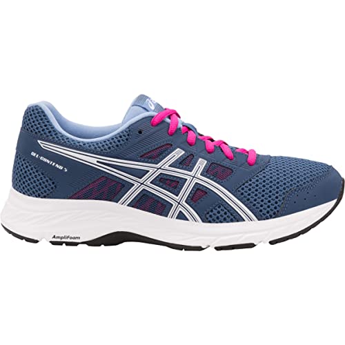 ASICS Women's Gel-Contend 5 Running Shoes, 7M, Grand Shark/White