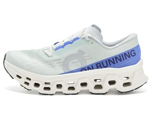 On Men's Cloudmonster 3 Sneaker, Iceberg/Ivory, 10