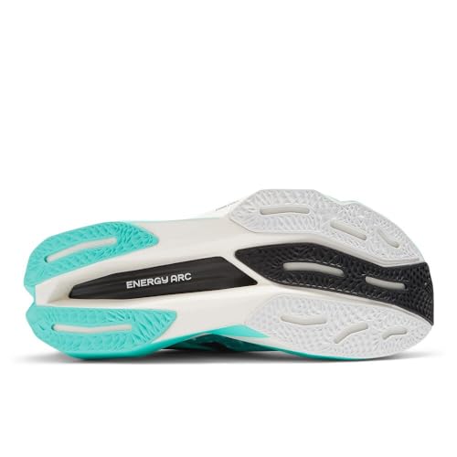 New Balance Women's FuelCell SuperComp Elite V4 Running Shoe, Cyber Jade/White/Black, 6.5 M