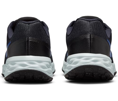 Nike Men's Revolution 5 Flyease Running Shoe, Dk Obsidian Hyper Royal Black Grey Fog Hyper Crimson, 7.5 UK